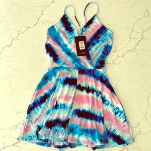 Fashion Nova tie dye romper